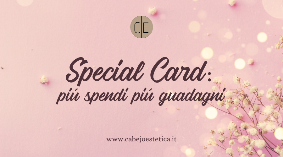 Special Card: piú spendi piú guadagni